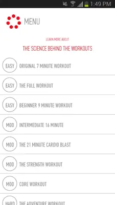 7M Workout android App screenshot 13